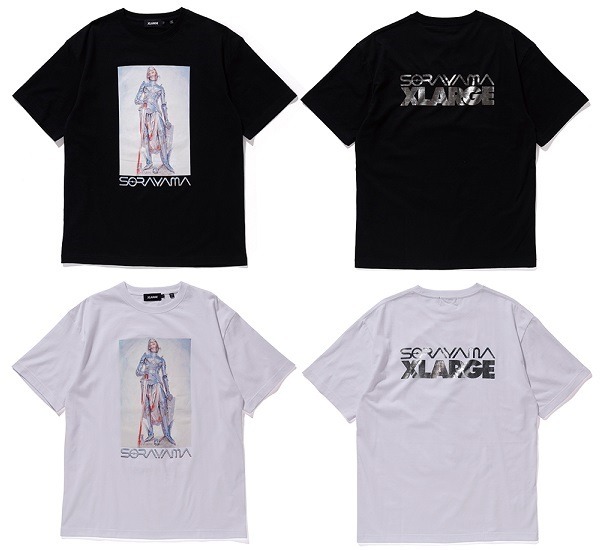 「空山 基」新作個展がNANZUKA GALLERYと渋谷パルコ「2G」にて同時開催 　XLARGEが「神々しい女戦士」などコラボシャツ発売