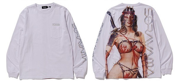 「空山 基」新作個展がNANZUKA GALLERYと渋谷パルコ「2G」にて同時開催 　XLARGEが「神々しい女戦士」などコラボシャツ発売