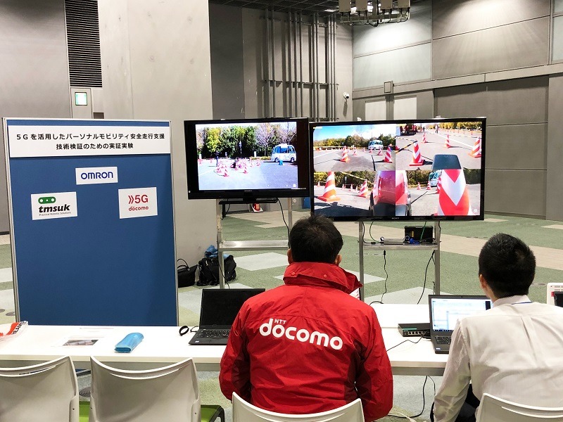 5Gで小型モビリティ「RODEM」を遠隔操作　有用性を検証　NTTドコモ、オムロン、OSS、テムザックがKICKで