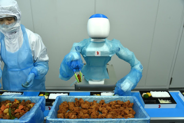 【調理ロボット】弁当のおかずを盛り付けるアールティ「Foodly」 AIとロボティクス技術を「Google Developers」が紹介