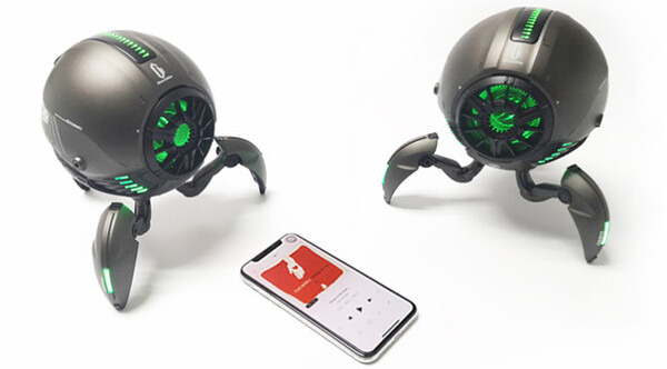 【近未来感】高音質・最新鋭の球体ロボット型ワイヤレススピーカー「Gravastar」襲来！ウェザリングが秀逸　モバイル仕様