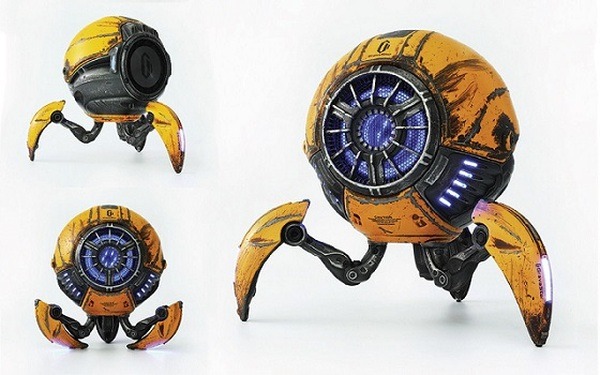 【近未来感】高音質・最新鋭の球体ロボット型ワイヤレススピーカー「Gravastar」襲来！ウェザリングが秀逸　モバイル仕様