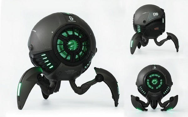 【近未来感】高音質・最新鋭の球体ロボット型ワイヤレススピーカー「Gravastar」襲来！ウェザリングが秀逸　モバイル仕様