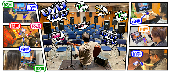 【新型コロナ対策】自宅の声援を音で届けよう！「ニコニコネット超会議」で最新技術の遠隔応援システムを実証実験　ドワンゴとヤマハ