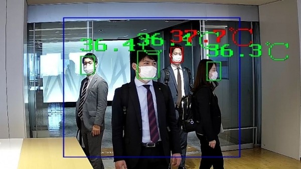 最大20名を1秒以内で同時に体温測定　アイリスオーヤマがAI搭載のサーマルカメラ2機種　誤差は±0.5度