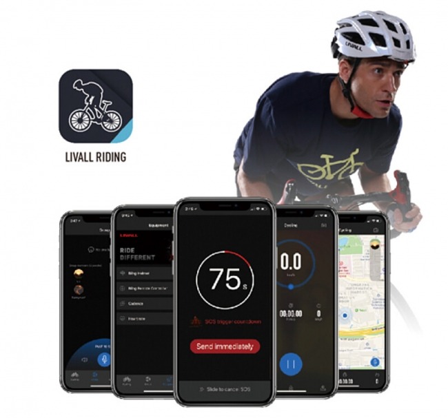 ウィンカーやハンズフリー通話、IoT機能搭載スマートヘルメット「LIVALL」がアップデート