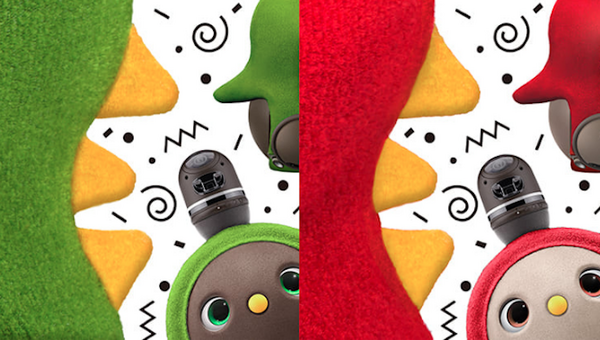 ペットロボット「LOVOT」ウェアの新作「アニマルウェアライン」は「かいじゅう」　背びれと付け替え可能な鼻が特徴