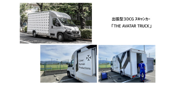 桐島ローランドさんがふたり?　人物をスキャンして3DCGサイバーヒューマン生成　リアルタイムCG合成撮影システムを開発　CyberAgent