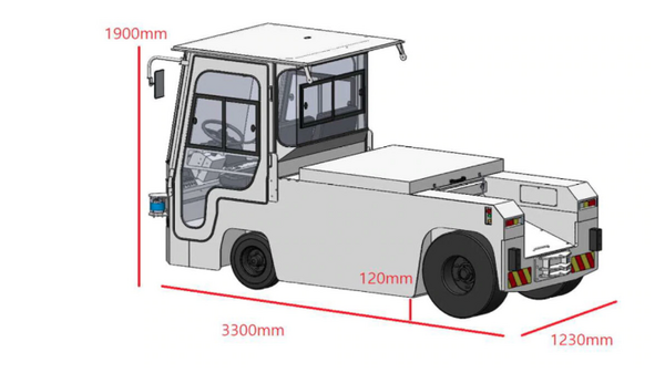 ZMP 貨物輸送の自動運転けん引車「CarriRo Tractor」提供開始　国内の空港で貨物運搬の実証実験を予定　牽引能力25t