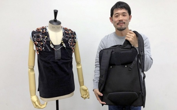 肩の負荷を約15％、衣類の摩耗を94％軽減、背中の蒸れも解消するビジネスリュック「EVL-3.5LP」をエースが発表　そのしくみは