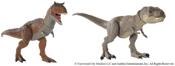 マテルが「ジュラシック・ワールド」の世界観を再現した恐竜フィギュアなど多数発売　スマホ向け無料連動アプリに対応