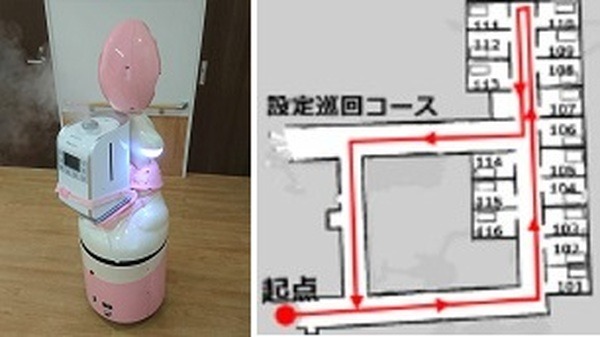 自動駆けつけ介護ロボット「SOWAN」(ソワン)に除菌消臭の噴霧機能を追加　無人の除菌巡回で新型コロナ感染リスクを低減