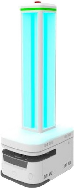 フィリップス社製UV殺菌灯を搭載した自律走行型ロボット「UVDoctor Robo」をRoundyedgeが販売開始　自動運転で殺菌