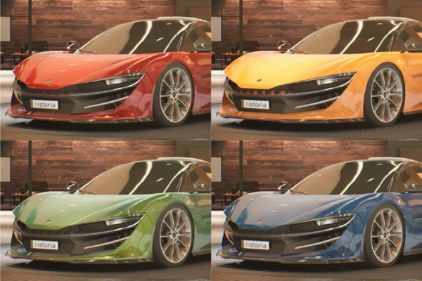 ヒストリアが自動車業界の「Unreal Engine 4」(UE4)活用例を公開　高精度CGムービー、バーチャル展示場、走行シミュレーション