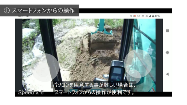 油圧ショベルをネット経由でリアルタイム遠隔操作に成功　建設現場のテレワーク化促進「建機Webコントローラー」ARAVが事業化