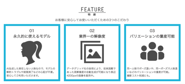 「わたしたち実はいないんです」架空の人物画像をAIが生成する「INAI MODEL」写真・イラスト・動画素材販売のimagenavi