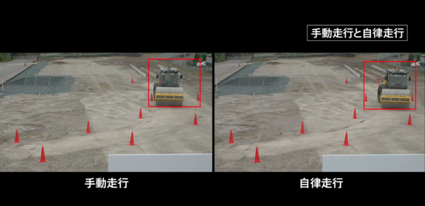 自律・協調制御や遠隔操縦、自動運転のロードローラ開発が進む　土木作業・建築現場の業界標準を目指すASCSプロジェクト