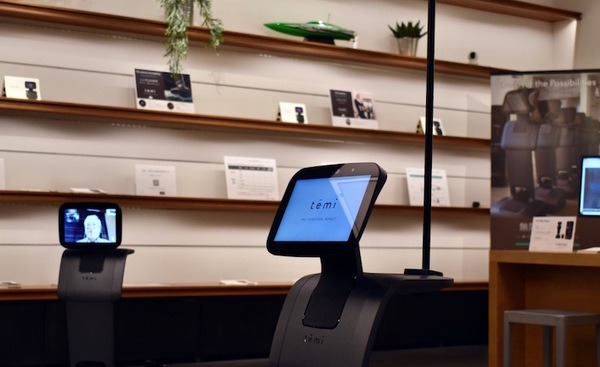 二子玉川 蔦屋家電でロボットを活用したリモート接客  「temi」の普及目指し、ハピロボが発表 6/26まで