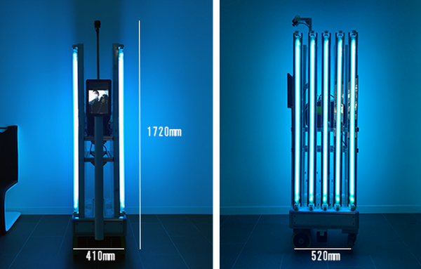 スマートロボティクスが遠隔操作の「UV-C殺菌ロボット」実証実験　宿泊療養施設で殺菌と安全性の両立確認へ　神奈川県と