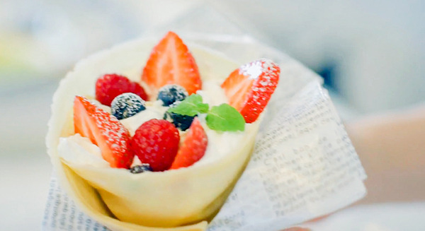 ロボットが作るクレープ、モリロボの「クレープロボットQ」をサーティワンが実験導入！イクスピアリ店で稼働開始