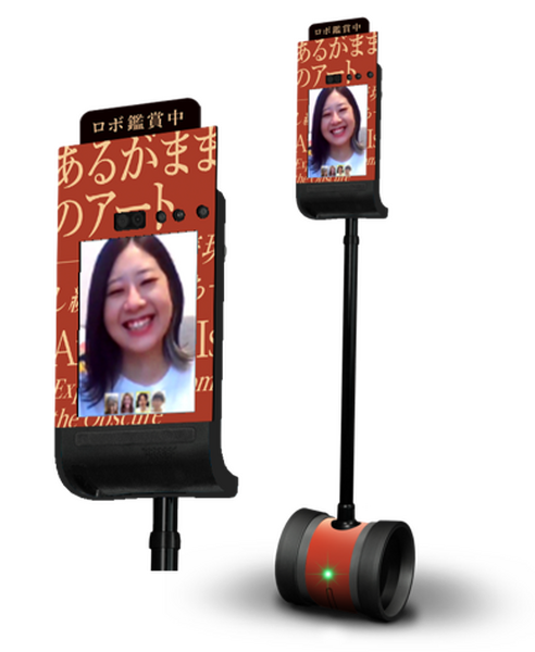 展示会場に行けなくても遠隔ロボットでリモート参加「あるがままのアート展」で運用開始　家族や友人と一緒に参加もOK