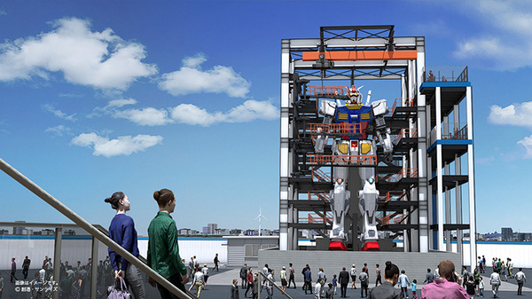 【速報】横浜「動く実物大ガンダム」RX-78F00とガンダムドックがガンプラに登場　横浜会場の進捗報告会を8/5にYouTubeで配信