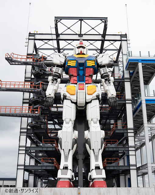 【速報】「動く実物大ガンダム」ついにポージングが明らかに　頭部と本体の取付も完了、RX-78F00誕生のバックストーリーも発表