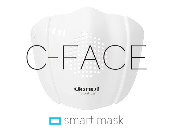10m先のスマホで話せるスマートマスク「C-FACE」 37分間で2千8百万円を集めた話題の製品が日本でもクラウドファンディング開始