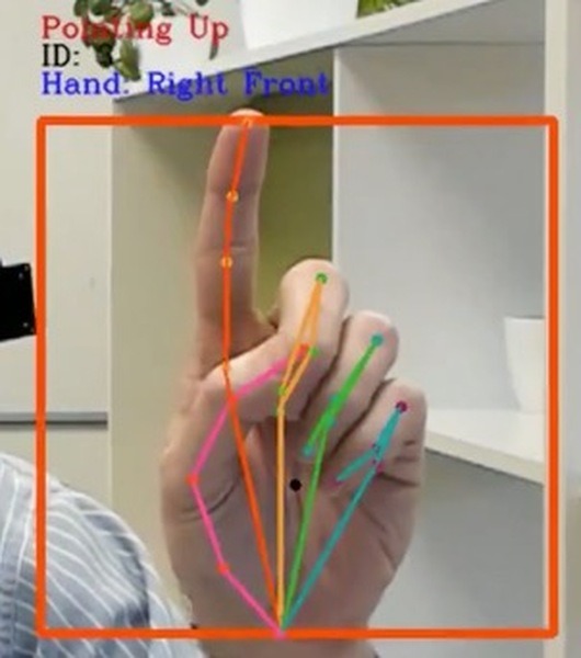 手のポーズや描いたジェスチャーで入力　21関節と骨格構造をベースに画像認識するジェスチャー入力が次世代UIに!? Motion Gestures