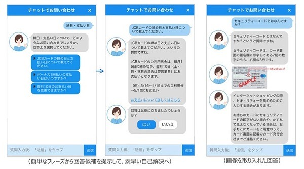 JCB「お客様センター」の自動応答AIチャットボットが正答率80%に成長　スピード改善とユーザーの満足度向上へ　KDDIエボルバ