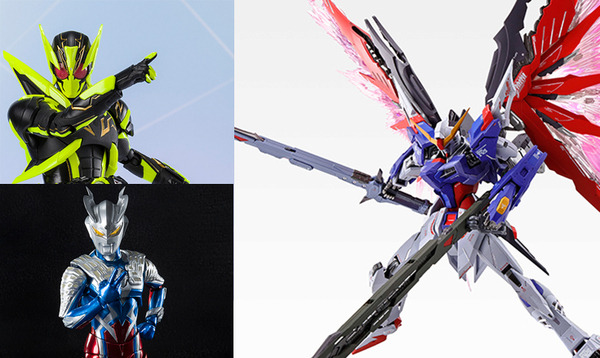 大人向けフィギュア展示イベント『TAMASHII NATION 2020』VRオンライン開催　ガンダム、仮面ライダー、ウルトラマン等 記念商品も