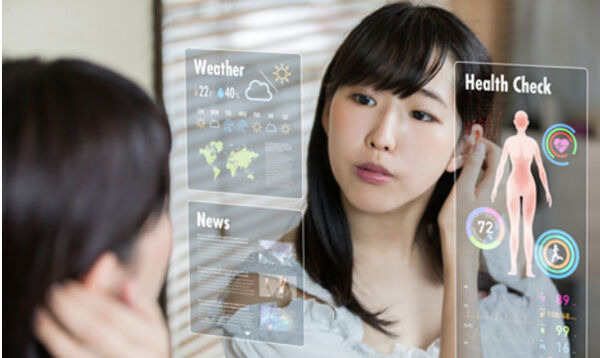 スマートミラー2045が遠隔接客販売ツールに　「TimeRep」と連携し非対面販売が可能に　小売業向けに導入を推進