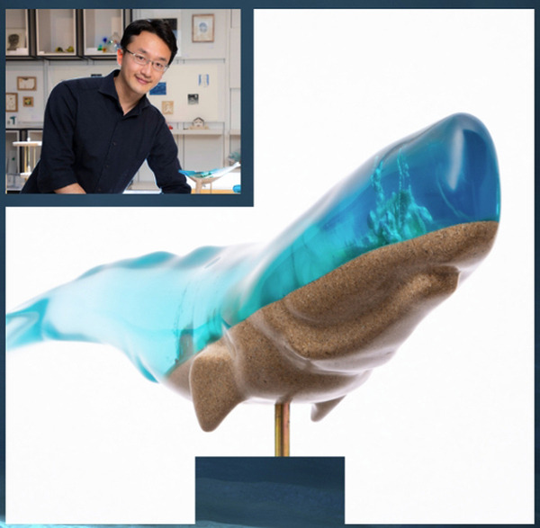「入場できない美術展」魅力的なクジラ作品で知られる山田勇魚氏の世界を体感　前田建設工業 ICI総合センター