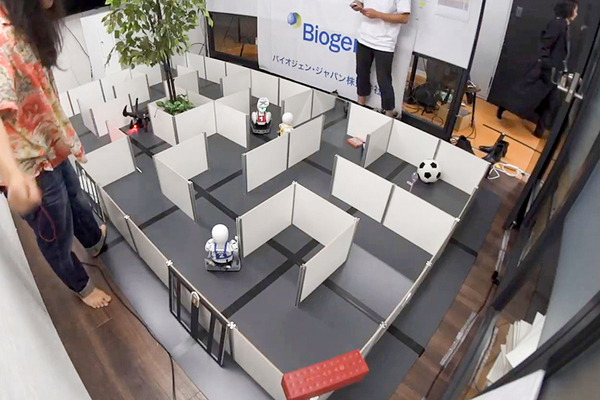 【速報】走れる分身ロボット「OriHimeカート」でスポーツ大会を開催　SMA当事者がリモートで「迷宮からの脱出」競技を満喫　バイオジェン杯