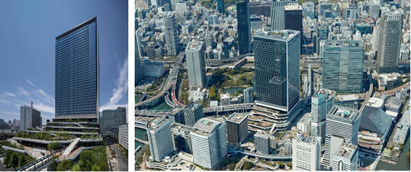 東京ポートシティ竹芝開業日から4日間実証実験 低層フロアでニューノーマルを実現するためスマート化を推し進める