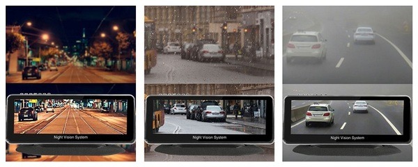 雨や霧でも視界スッキリのフルHD 自動車用暗視モニター「Lanmodo NVS Vast Pro」予約販売開始　ドラレコ機能も
