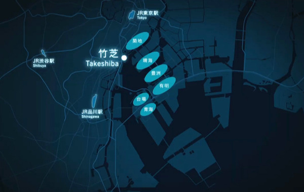 東京ポートシティ竹芝 9/14開業 「都市OS」構想とは? 先進のスマートビルに5G、顔認証、スマートシティ基盤、センサー、ロボット導入