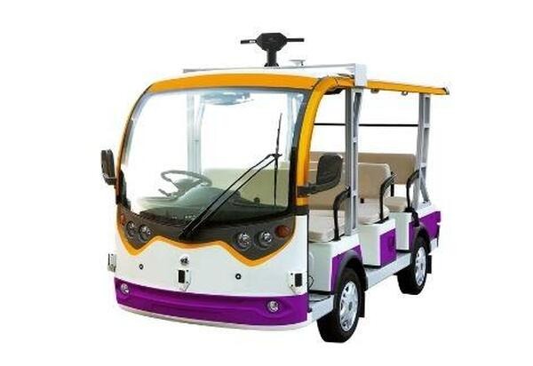 【速報】ハンドルのない自動運転バスが羽田空港の隣接施設を定常運行で走る　「HICity」で誰でも無料でNAVYA ARMAに乗車可能に