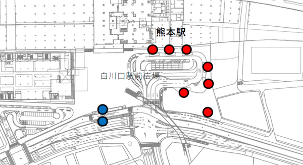 IoT技術を搭載した「スマートバス停」熊本駅白川口駅前広場9か所に採用 2021年4月より運用開始
