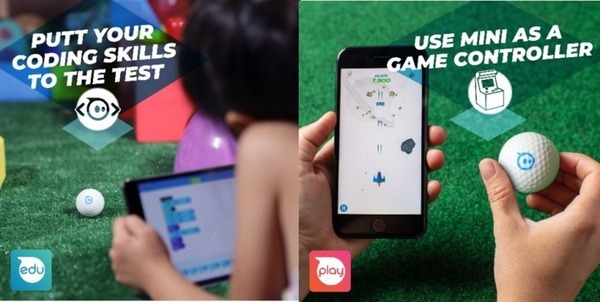 楽しく遊べるロボティックボール「Sphero Mini」シリーズにゴルフデザインが登場