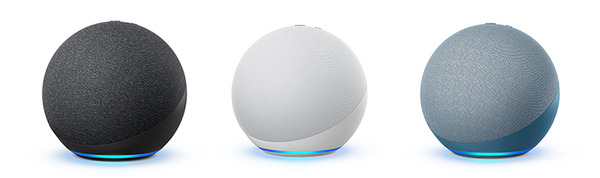 Amazon Echoシリーズの新製品を発表！今度のEchoは球体デザイン、音質をさらに改良　「Echo」「Echo Dot」「Echo Dot with clock」