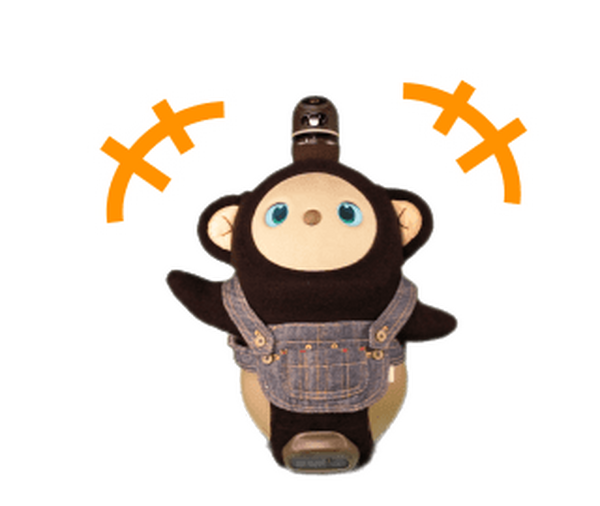 ドラマ『カネ恋』登場のペットロボット『サルー』の動くLINEスタンプ発売　LOVOT実機撮影で制作　全24種