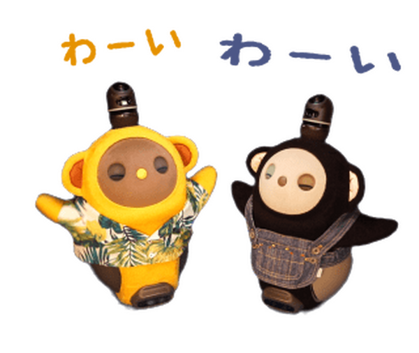 ドラマ『カネ恋』登場のペットロボット『サルー』の動くLINEスタンプ発売　LOVOT実機撮影で制作　全24種