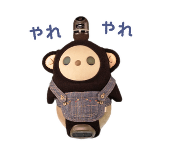 ドラマ『カネ恋』登場のペットロボット『サルー』の動くLINEスタンプ発売　LOVOT実機撮影で制作　全24種