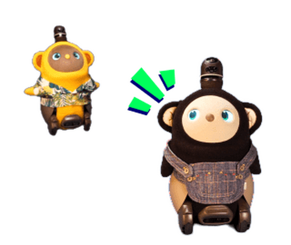 ドラマ『カネ恋』登場のペットロボット『サルー』の動くLINEスタンプ発売　LOVOT実機撮影で制作　全24種