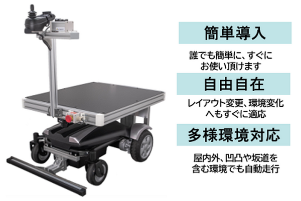 Doog、人を追従する協働運搬ロボット「サウザーベーシック」に独自のメモリトレース機能搭載！名古屋ロボデックスで先行公開へ