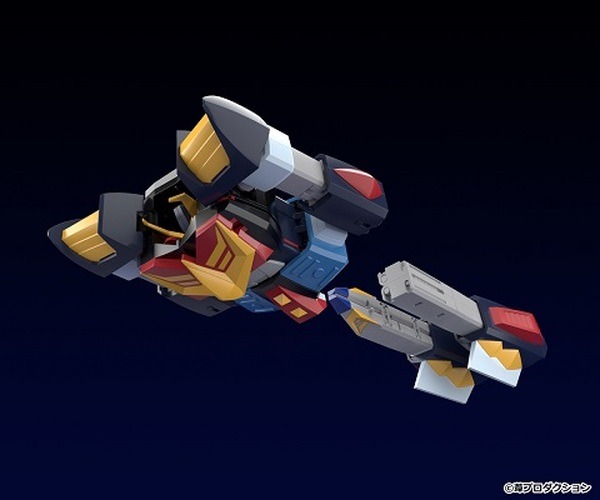 ロボットアニメ「宇宙戦士バルディオス」各関節可動＆3機合体できるプラモデルになって登場！10月15日(木)より期間限定予約販売