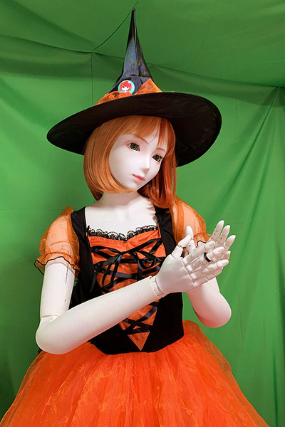 等身大アイドルロボット「高坂ここな」と遊ぶ 近未来のハロウィン・イベント開催　吉祥寺パルコで