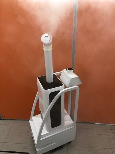 アンドロボティクスのFRUTERAｘ業務用除菌消臭剤Gミスト 　「除菌ロボット」の共同開発を発表