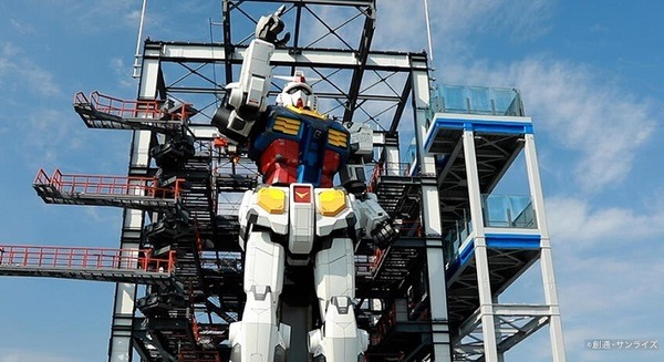動く実物大ガンダム 公式ツアーを日本旅行が発表！GO TOトラベル対象　開業日に入場&ガンプラ2種付きプランも　10/30 15時から販売開始